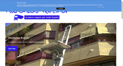 Desktop Screenshot of mudanzasrivemar.com
